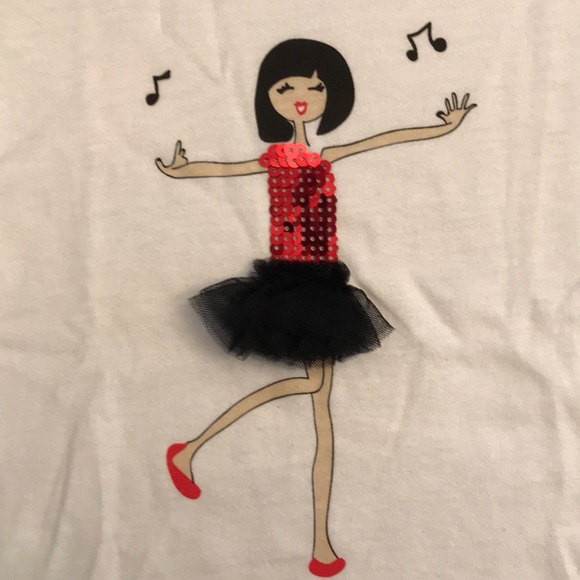 NWT Charlestown Dancing Girl Tee - Picture 2 of 4